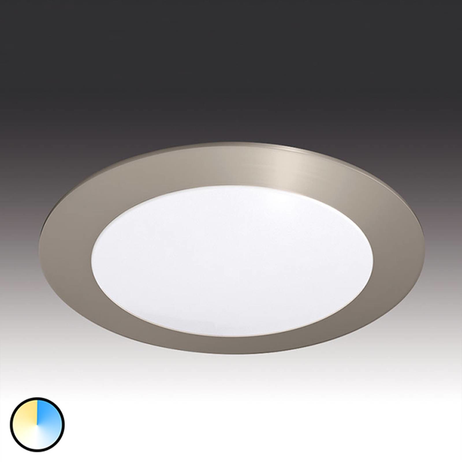 Hera Okrągła oprawa wpuszczana LED Dynamic FR 68-LED
