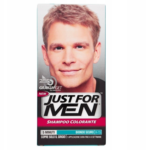 Just Szampon koloryzujący for Men ciemny blond H15