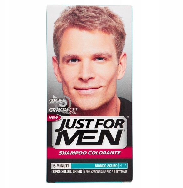 Just Szampon koloryzujący for Men ciemny blond H15