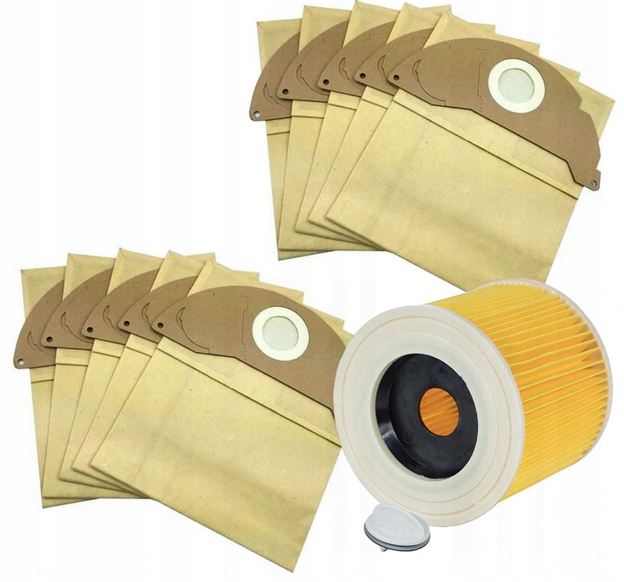 Karcher Filtr Worki 10x Do A 2004 2054 Wd 2.200