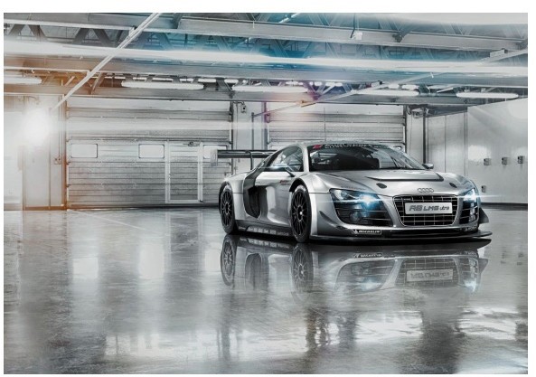 Fototapeta Audi R8 368 x 254 cm