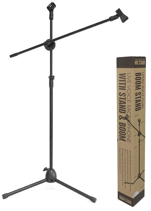 Statyw stojak mikrofonowy do mikrofonu 2 uchwyty