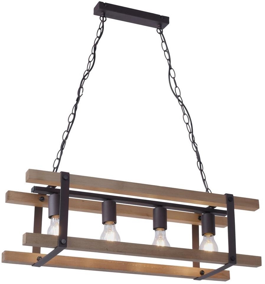 Leuchten Direkt 15684-79 - Żyrandol na łańcuchu EDITH 4xE27/60W/230V
