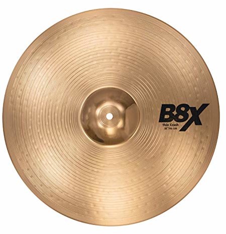 Sabian SABIAN - 45 cm B8X cienki zderzak 41806X