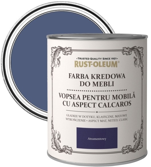 Rust-Oleum Farba kredowa do mebli Rust-Oleum atramentowy 0 75 l R0070024G5