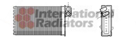 VAN WEZEL Wymiennik ciepła, ogrzewanie wnętrza 09006191