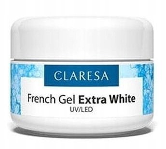 Claresa French Gel Extra White 15ml Żel Budujący