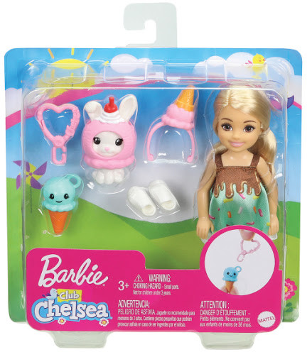 Mattel Chelsea. GHV69 Lalka w kostiumie lody