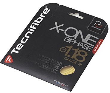 top technif ibre X-ONE zestaw strun Tennis Biphase 1 brązowy TF 118