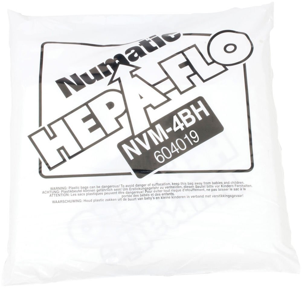 NUMATIC Worki NVM 4BH (op. 10 szt) HEPA-FLO 35l. do odkurzaczy NVQ 900 WV/D 900 604019