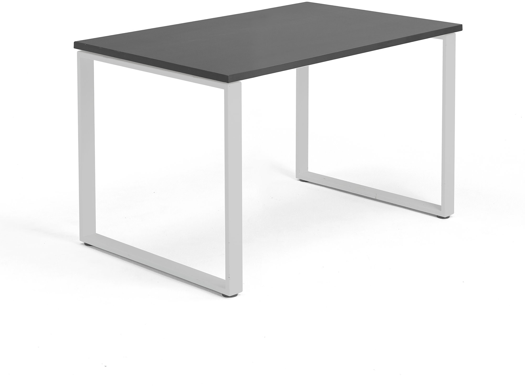 AJ Biurko Modulus rama O 1200x800 mm srebrna rama czarne 1611724