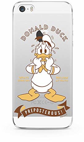 Disney ERT GROUP Oryginalne etui na telefon komórkowy Donald 004 iPhone 5/5S/SE DPCDONAL1501