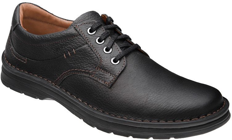 Krisbut Półbuty sznurowane buty 4560-1-1|9 Czarne 27079