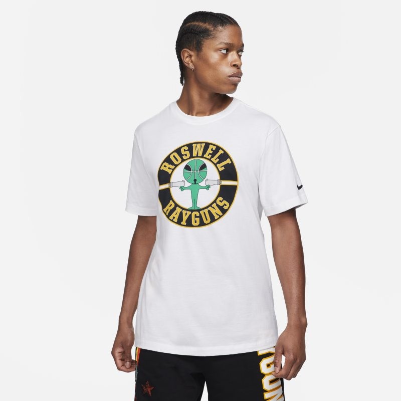 Nike Męski T-shirt do koszykówki Rayguns - Biel DB5948-100
