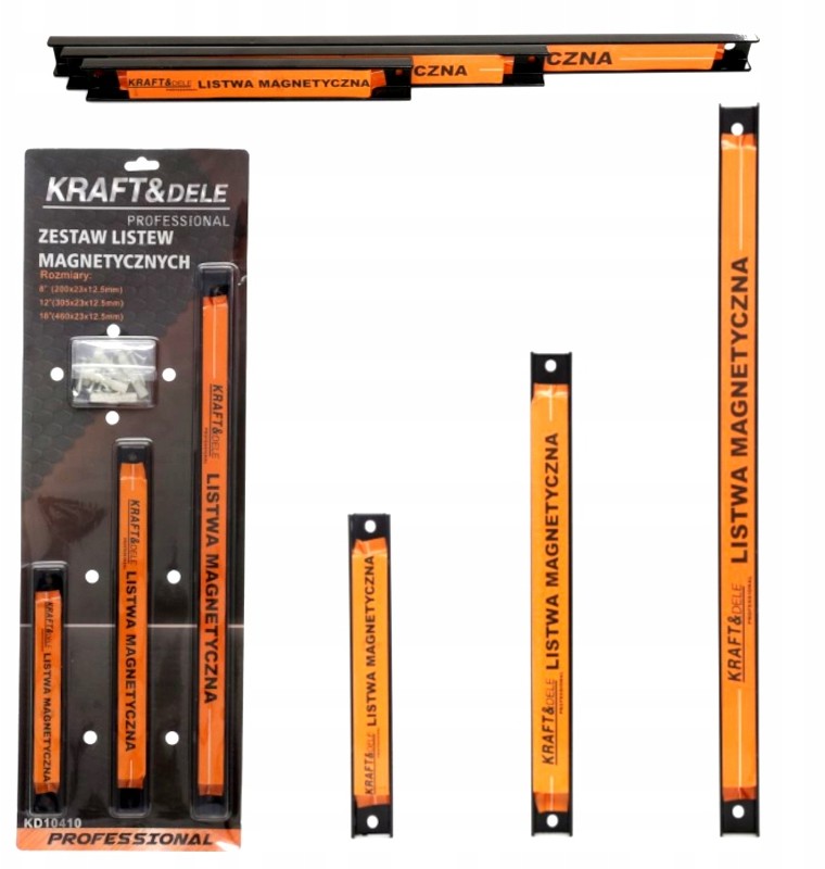 Listwa Magnetyczna Listwy Na Narzędzia Zestaw 3SZT