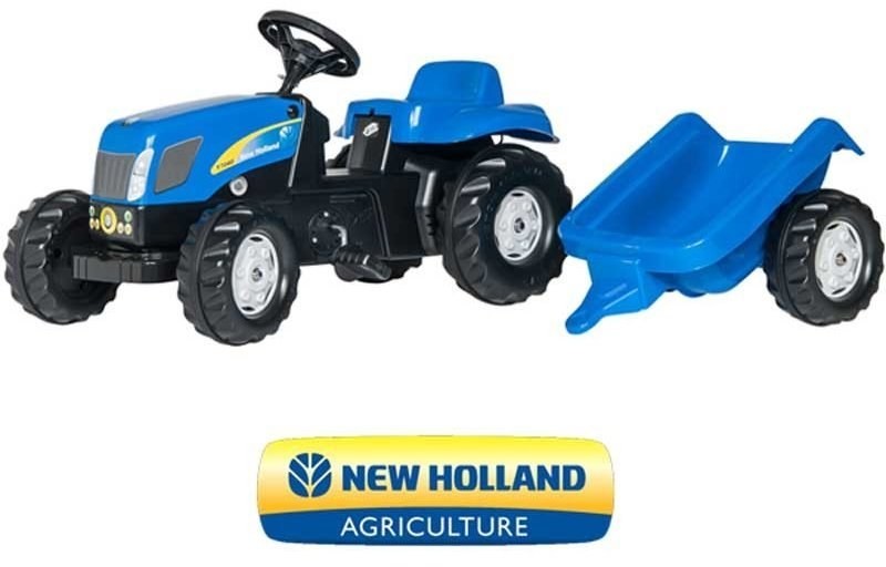 Rolly Toys Traktor New Holland TVT190 z przyczepą