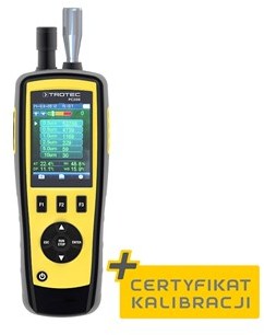 TROTEC Licznik czastek PC200 w tym certifikat kalibracji