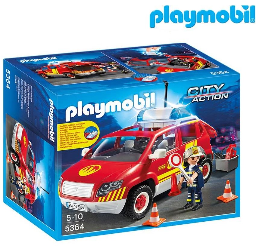 Playmobil Pojazd Komendanta Straźy Poźarnej 5364