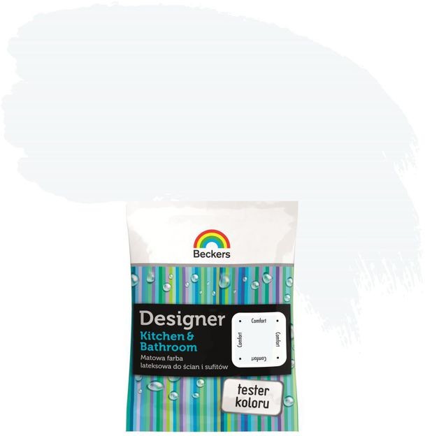 Beckers Tester farby DESIGNER KITCHEN & BATHROOM Comfort