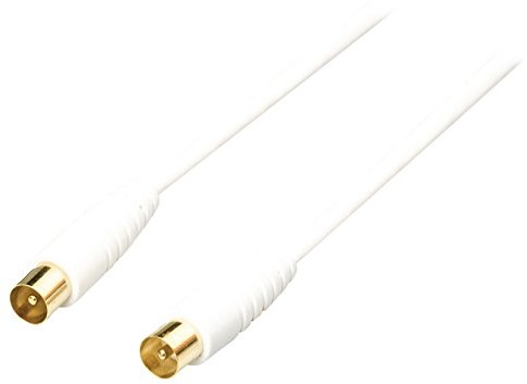 Bandridge BVL8105 kabel kabla koncentrycznego  kabel koncentryczny (biały, wtyczka/wtyczka, biały, miedź, IEC, IEC) 8717587002649