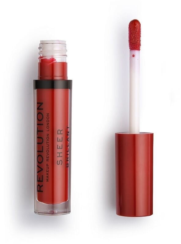 Revolution MAKE UP Makeup Ruby 134 Pomadka do ust w płynie Sheer Brillant 1szt SO_111456