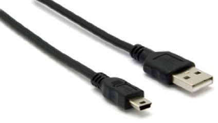 Media Express Media Express sf0318  kabel USB 2.0 z wtyczką i męski na Mini-B czarny (1,28 m/4,20 stóp) SF0318