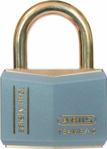Abus ABUS 28355 Serie Nautic Inox kłódkę wykonana z litego mosiądzu  szary 28355