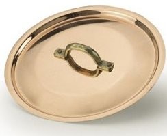 Pentole Agnelli pentole agnelli pokrywa firmy miedź ocynkowana, 16 cm ALCU12916