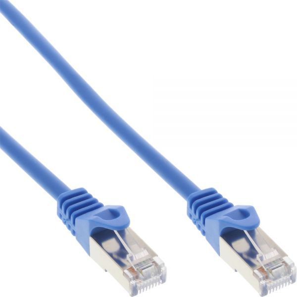 InLine Patchcord F/UTP Cat.5e niebieski 1.5m 71514B