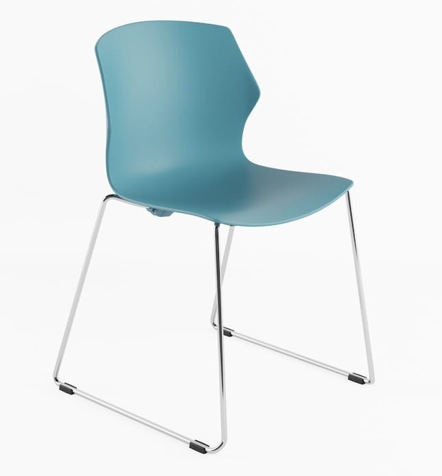 Intarseating Krzesło FRILL na płozie KB-FRILL-PL-140