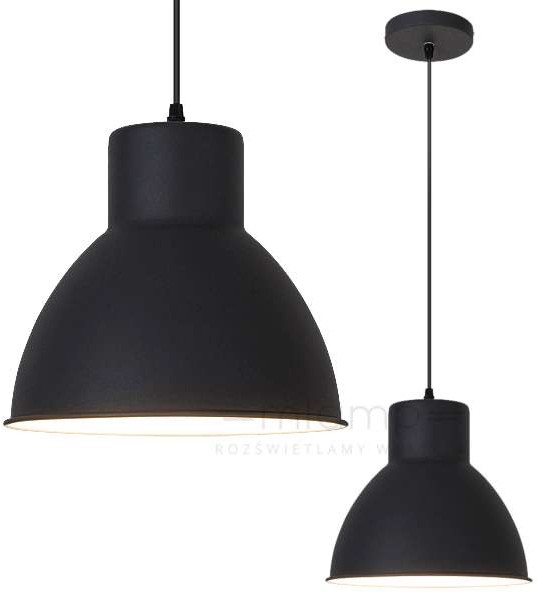 Rabalux LAMPA wisząca DEREK 2578 metalowa OPRAWA industrialny zwis loft antracyt 2578