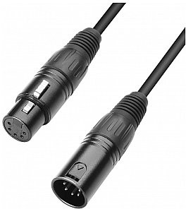 Adam Hall Cables 3 Star Series - DMX Cable XLR męski 5-pin / XLR żeński 5-pin 15,0 m przewód DMX K3DGH1500