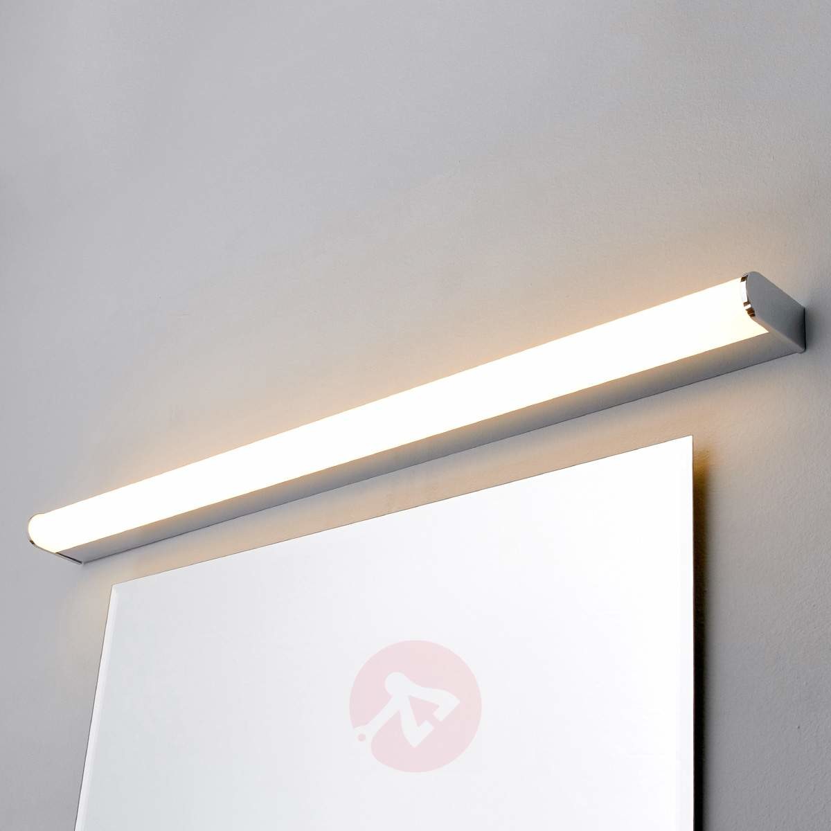 Lampenwelt Półokrągła lampa łazienkowa LED PHILIPPA