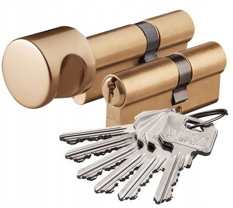 Wilka Komplet wkładek kl. B 45/70 + G45/70 mosiądz