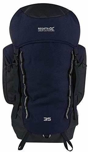 Regatta Plecaki unisex Highton Granatowy/Heban Jeden rozmiar EU199 LIG000