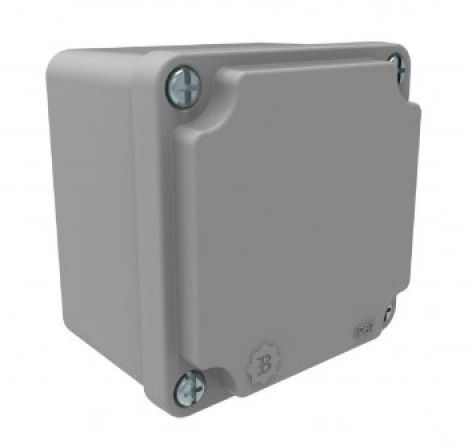 Puszka aluminiowa 80mm x 80mm x 60mm IP67