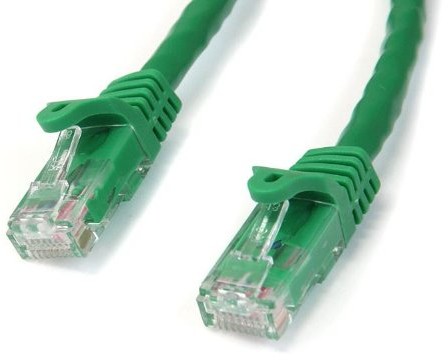 STARTECH.COM StarTech. com 15 m Cat6 Gigabit Snagless UTP kabel sieciowy  Cat 6 RJ45 kabel sieciowy z ochroną przed zaginaniem  zielony 0065030847032