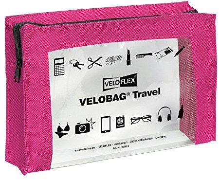 VELOFLEX Veloflex teczka velobag XXS w A5 z PP z textilverstaerkten krawędzie, różowy 2705371