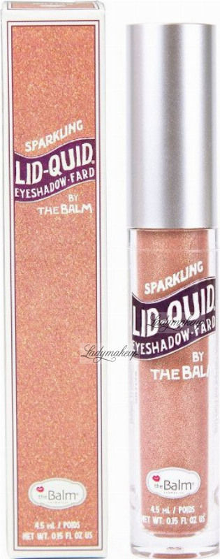 The Balm LID-QUID Sparkling Liquid Eyeshadow - Cień do powiek w płynie - 4,5 ml - BELLINI