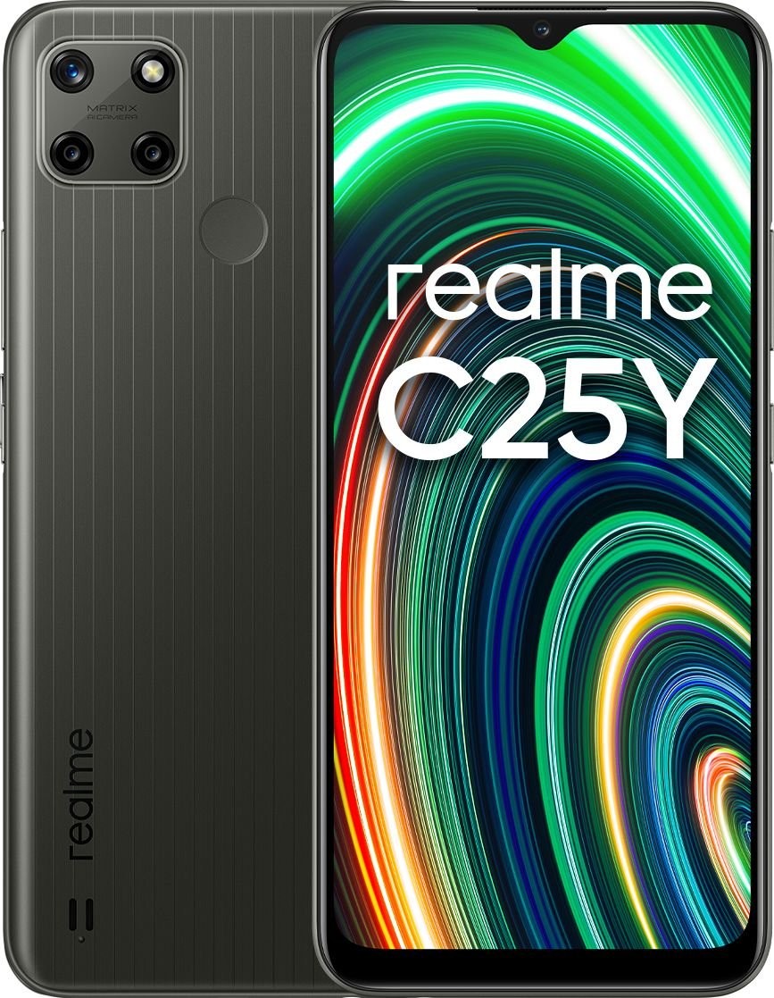 Realme C25Y 4GB/64GB Dual Sim Szary