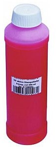 Eurolite UV-active stamp ink, transp. red, 250ml 51108003