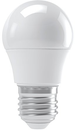 EMOS żarówka Classic Mini Globe 4 W E27 LED neutralna biel, szkło, 4 W, przezroczysty, 4,7 x 4,7 x 9 cm ZQ1111