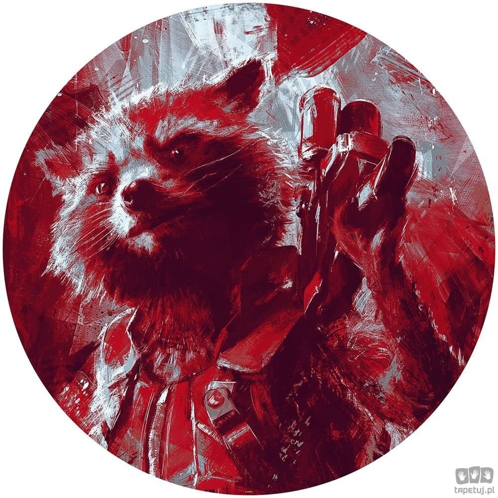 Komar Fototapeta Avengers Painting Rocket Raccoon DD1-052 DD1-052