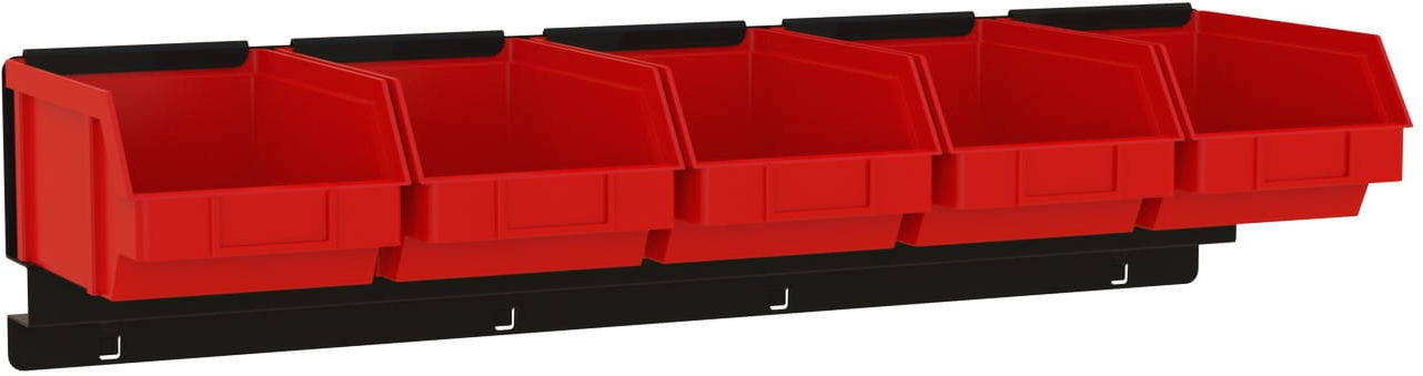 Fastservice Listwa na 5 pojemników P2 ZW-P2-5 ZW-P2-5