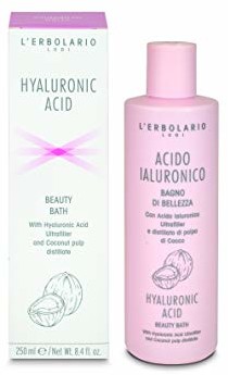 L'Erbolario L'erbolario Kwas hialuronowy pielęgnujący żel do kąpieli/pod prysznic 036.004