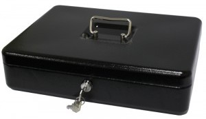 METALPLUS Metalplus Duża kasetka na pieniądze CZARNA 21535AS_BLACK