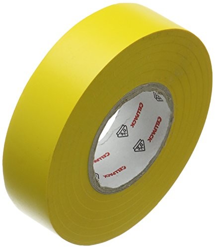 Cellpack 145799 128 0,15  19  25, Nastro D izolacja elektryczna PCW, żółty 145799