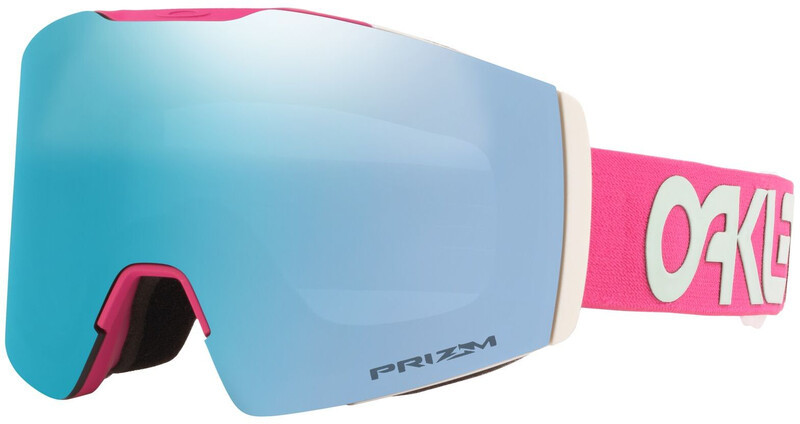 Oakley Fall Line XM Gogle zimowe, factory pilot rubine jasmine/prizm snow sapphire 2020 Gogle narciarskie OO7103-24