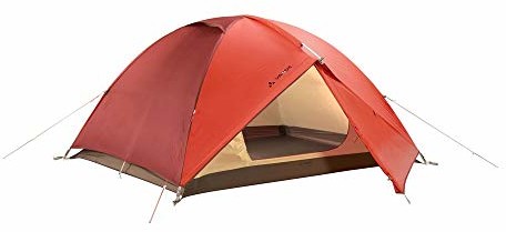 Vaude Campo 3-osobowy namiot 3P, 3 osobowy namiot, łatwy montaż, terakota, jeden rozmiar, 142231700