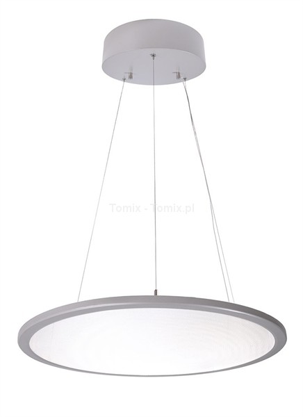 Tomix pl Lampa wisząca LED PANEL round 4000K kol srebrny D342093